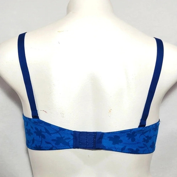 34A Maidenform Self Expressions T-Shirt UW Bra Blue NWT - Picture 3 of 3